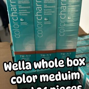 Wella Medium Sand Demi-Permanent Hair Color 36 pieces